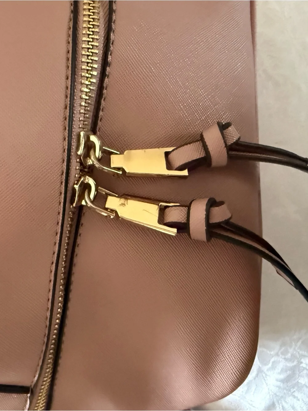 Classic Blush Pink Women’s Mini Backpack
